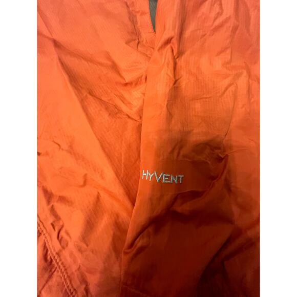 The North Face Men’s HyVent Waterproof Jacket – Orange/Brown – Size Medium (M/M) - Picture 3 of 5